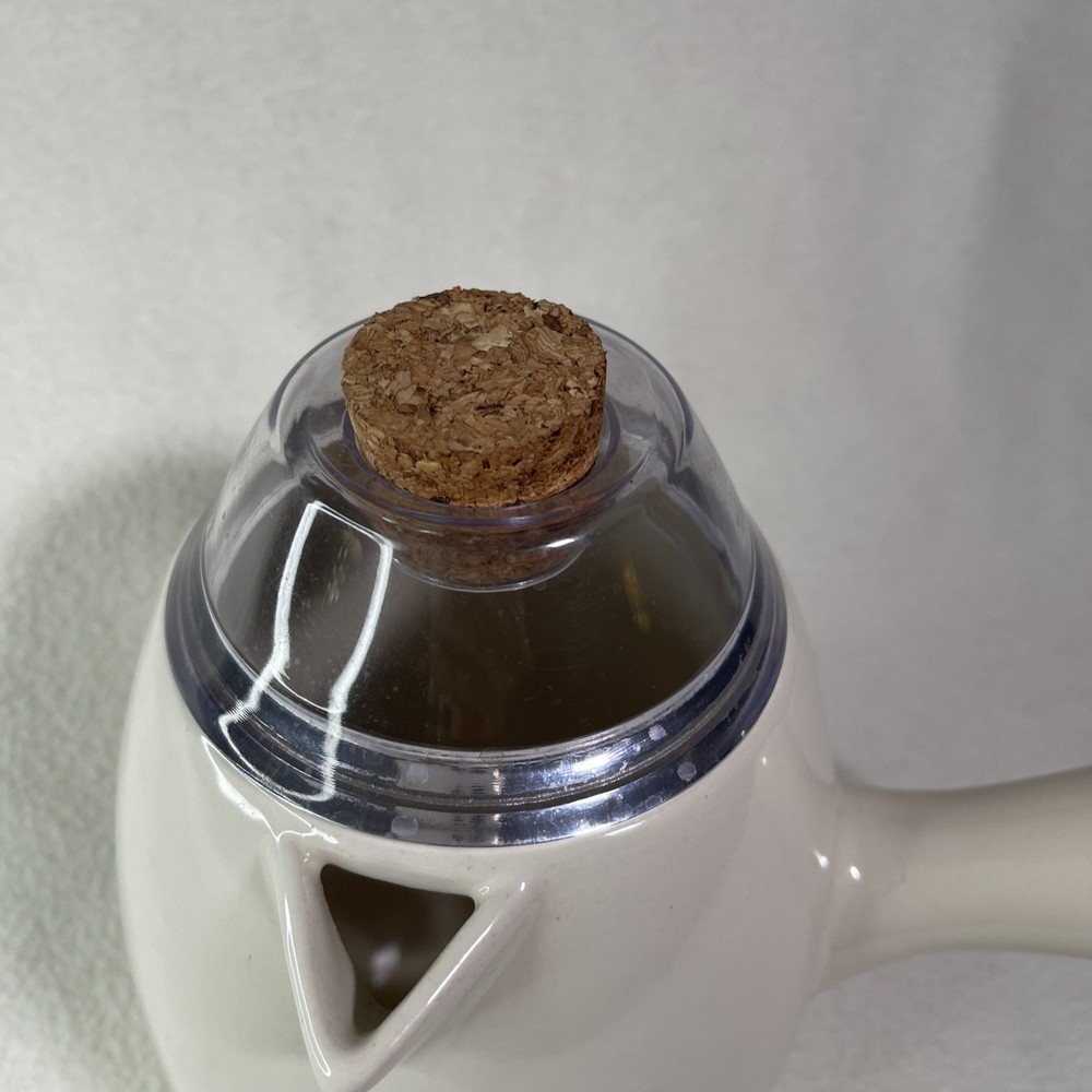 Hot Chocolate White Ceramic Pitcher with Lid - Bed Bath & Beyond