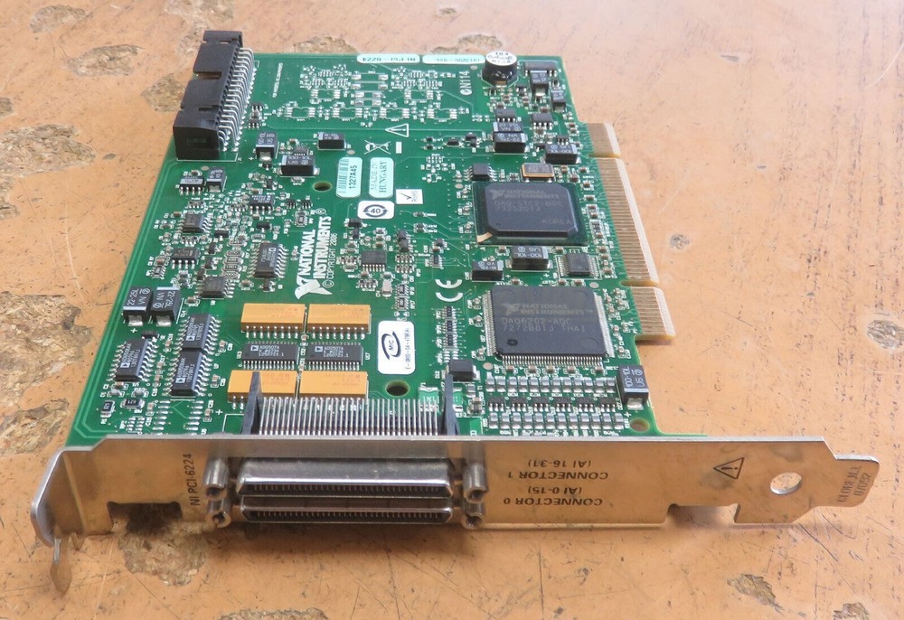 National Instruments PCI-6224 Analog Input Multifunction DAQ Used