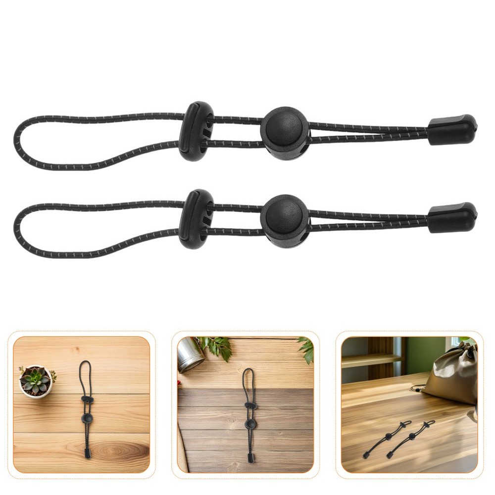 4 Pcs Backpack Walking Stick Fixing Elastic Rope Hanger Attachment