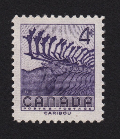 CARIBOU - Wildlife = CANADA 1956 #360 MNH STAMP