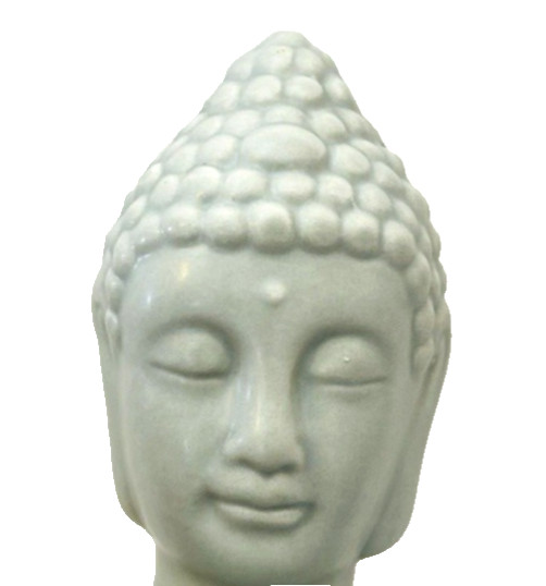 3 Ceramic Buddha Figures Incense Burner Holders