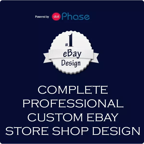 New 2025 Complete Professional Custom eBay Store Design & Installation VIDEO AD