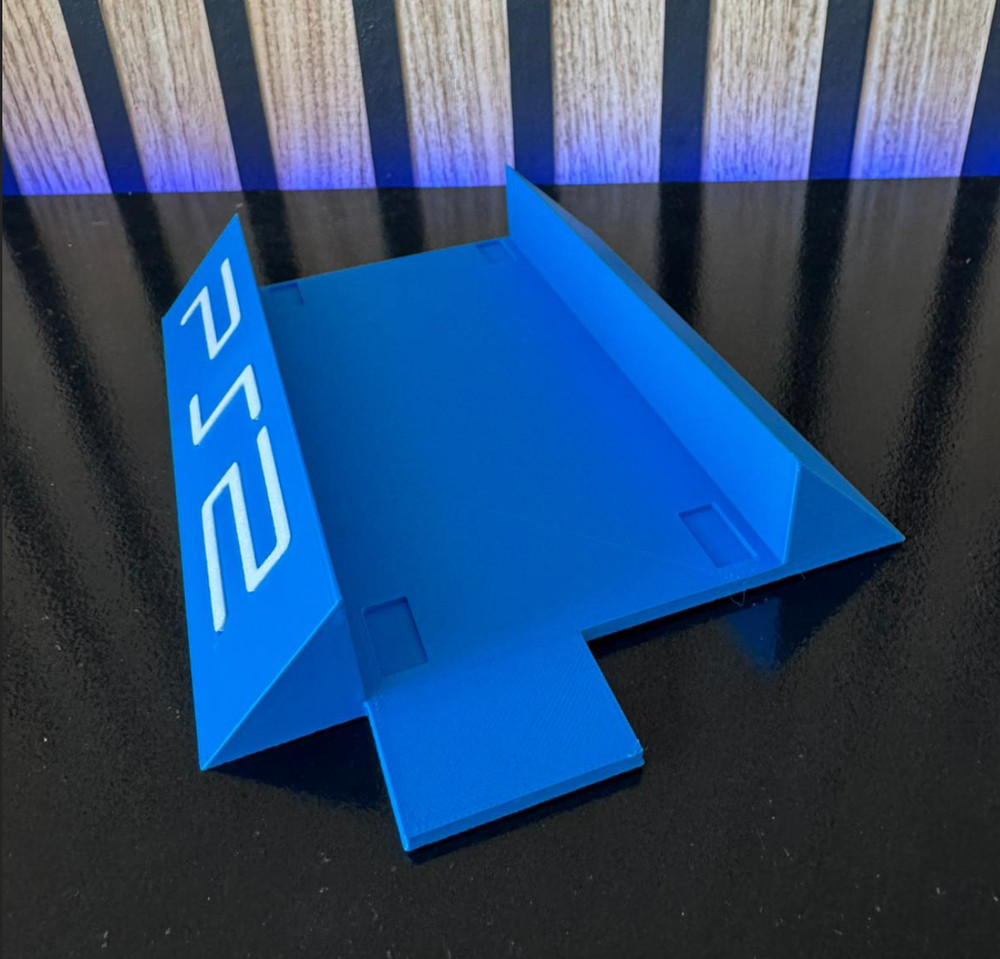 PlayStation 2 vertical stand 3D Printed