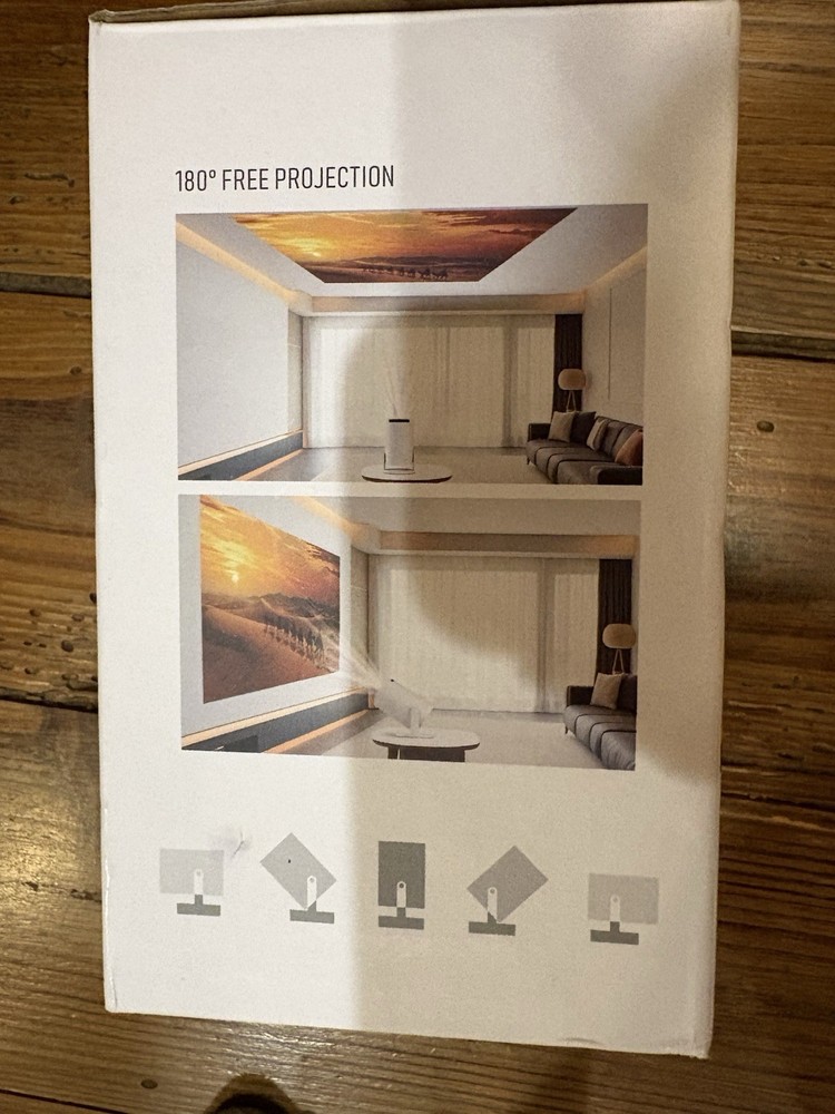 Multimedia Projector, 180 Degree, WiFi, HDMI