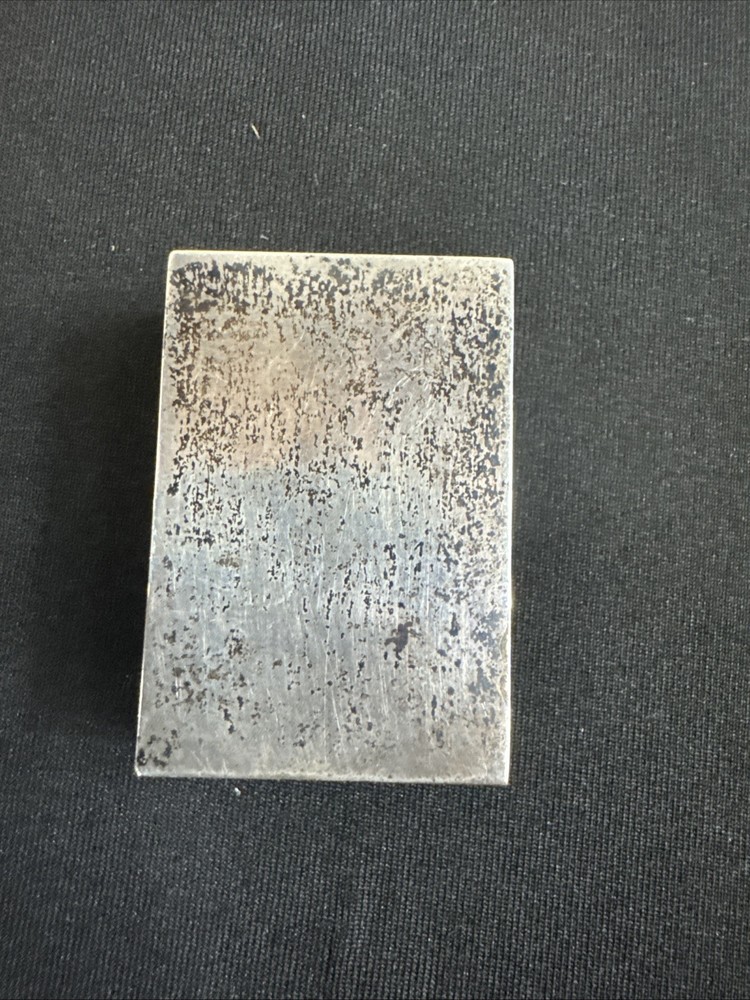 Vintage Sterling Silver Match Safe Monogram HCB w/ Matches