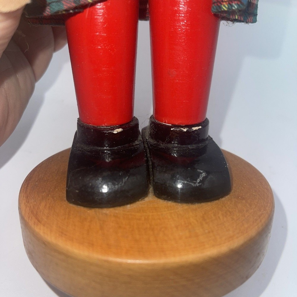 Steinbach Scottish Bagpiper 13” Nutcracker - Made in Germany No Box