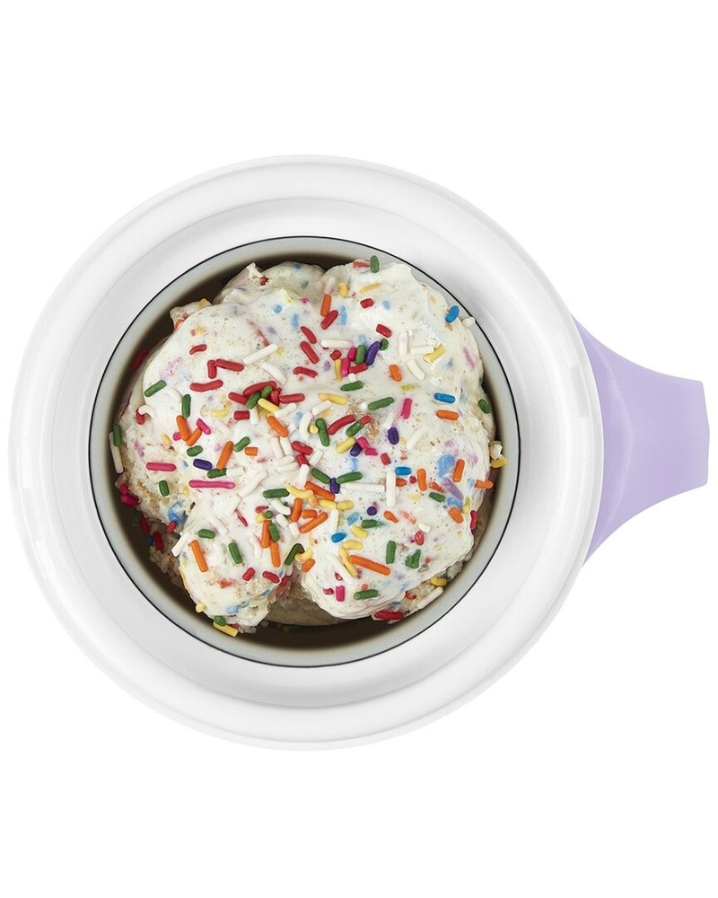 Dash My Mug Ice Cream Maker Purple
