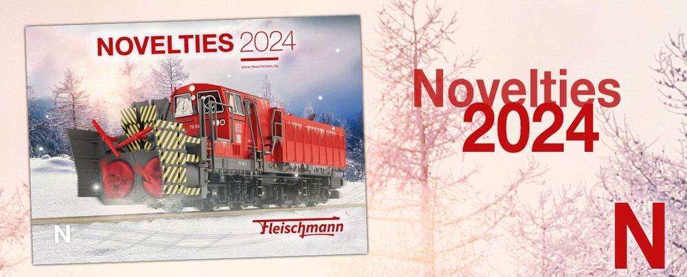 Fleischmann 2024 Novelties Catalogue - 94 pages