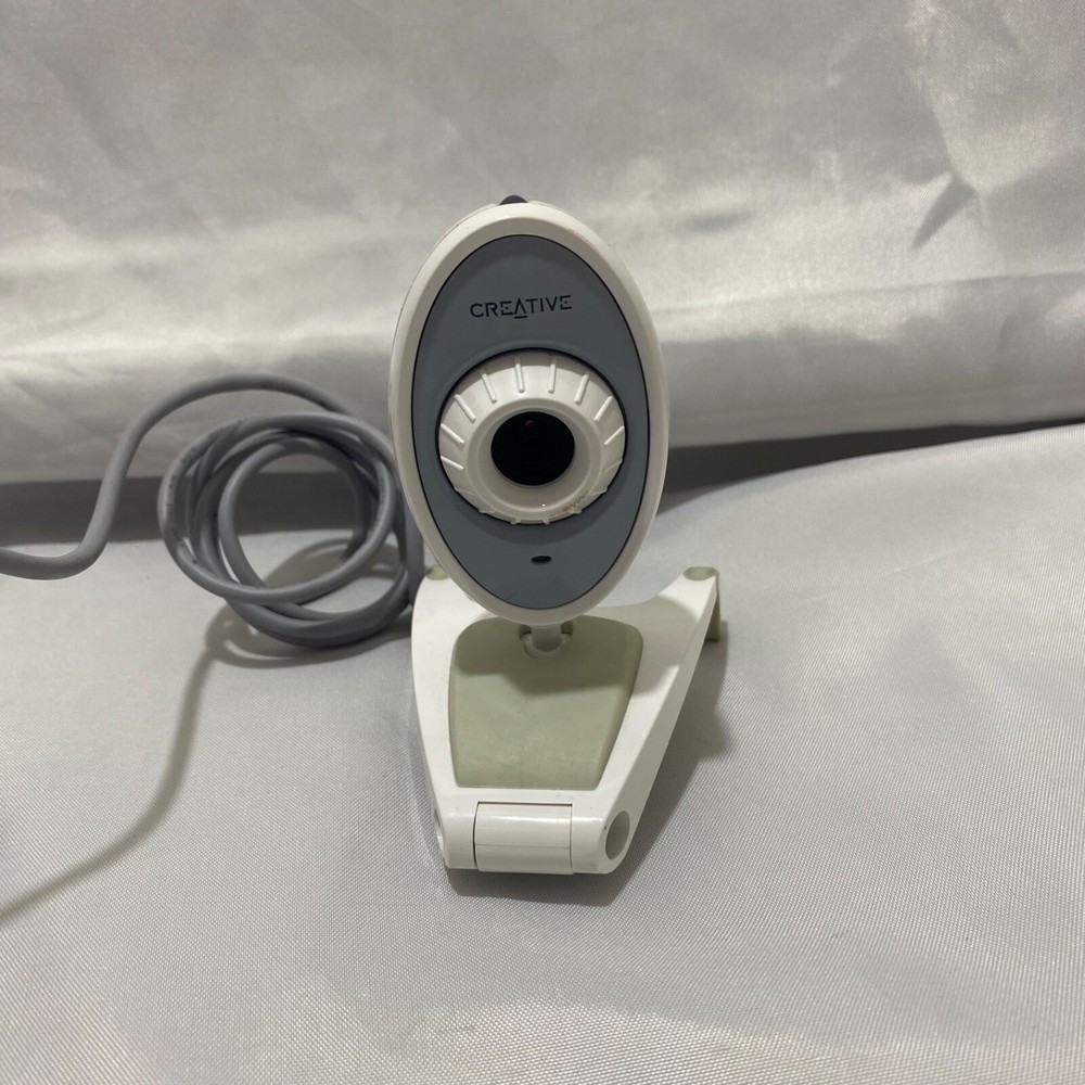 Creative Labs VF 0040 Instant USB 2.0 Web Cam White Grey