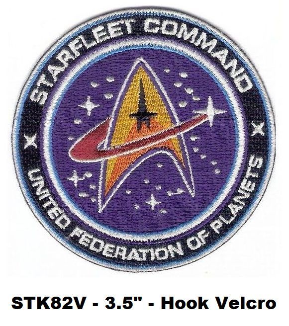 STARFLEET COMMAND UFP VEL-KRO PATCH - STK82V
