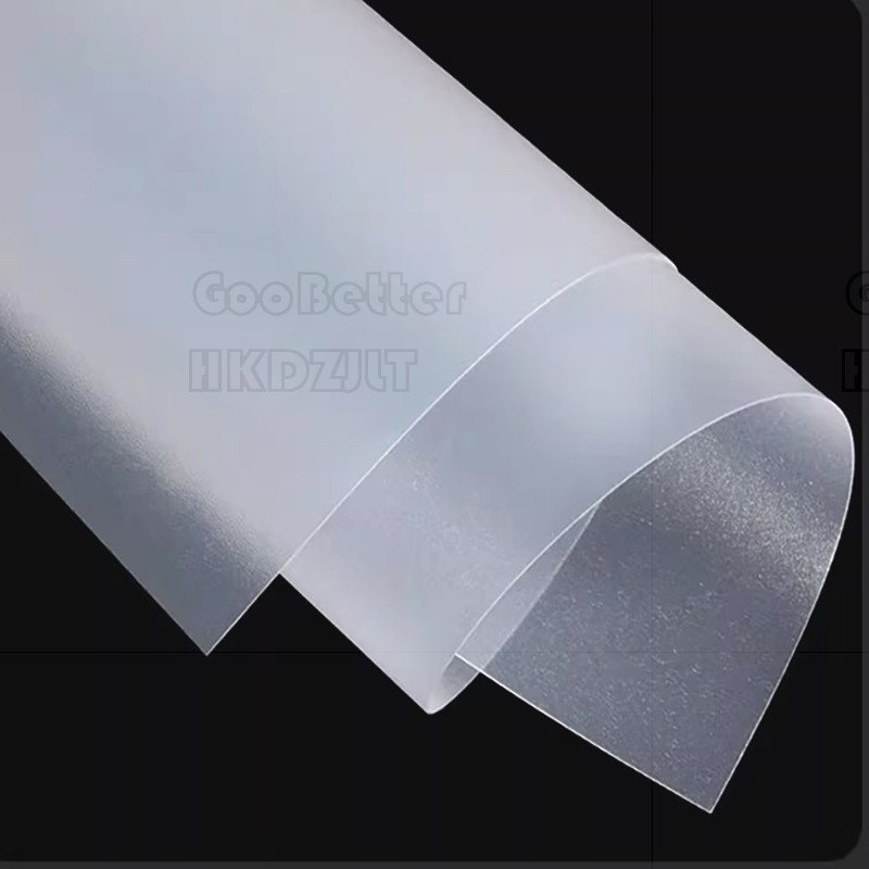 Frosted Translucent PVC Plastic Sheet Thin Clear 0.3mm - 2mm Thick Plastic Panel