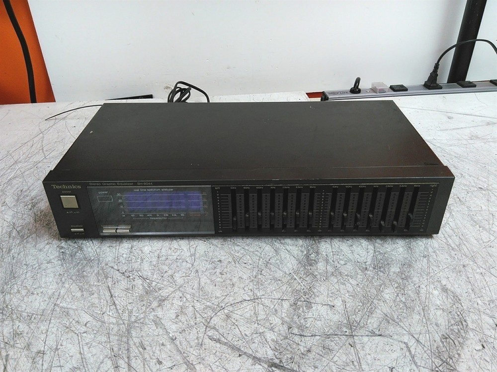 Power Tested Only Technics SH-8044 Stereo Graphic Equalizer AS-IS