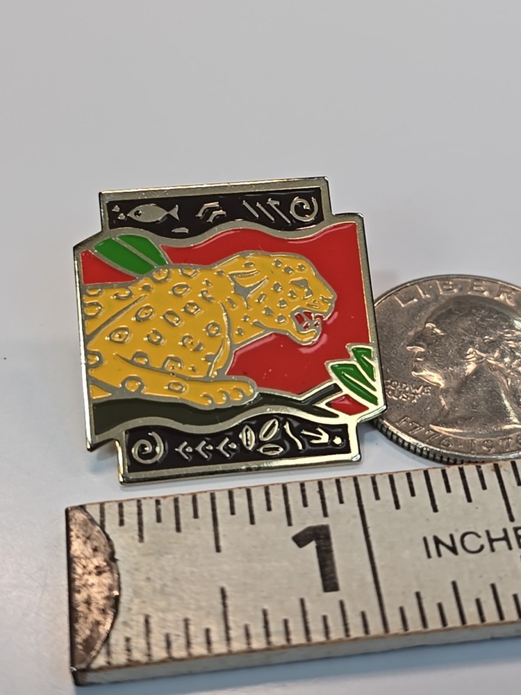 Jaguar Lapel Pin Thin Metal