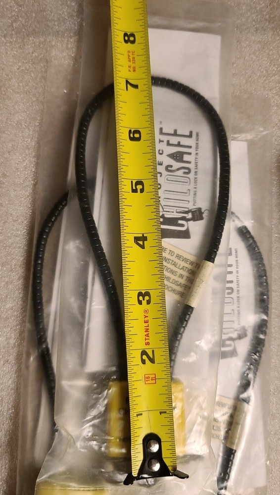 (3) Cable Gun Locks Length Project Child Safe