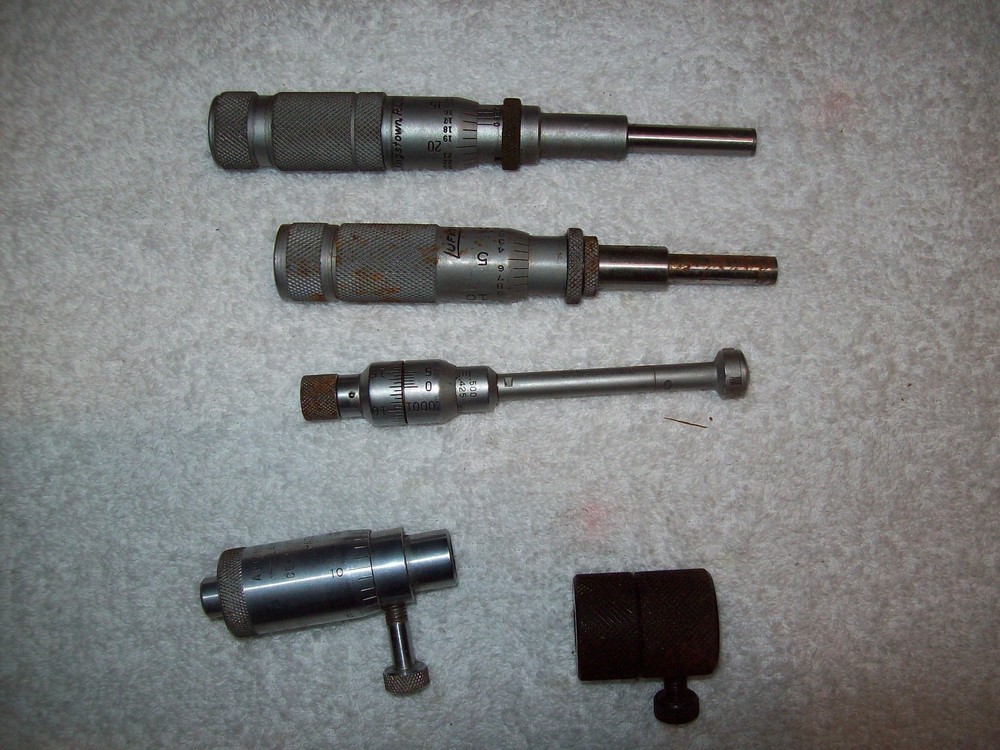 Vintage Micrometer with Parts