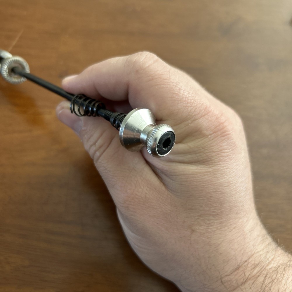 Vintage Cannondale CODA Front Quick Release Skewer Silver