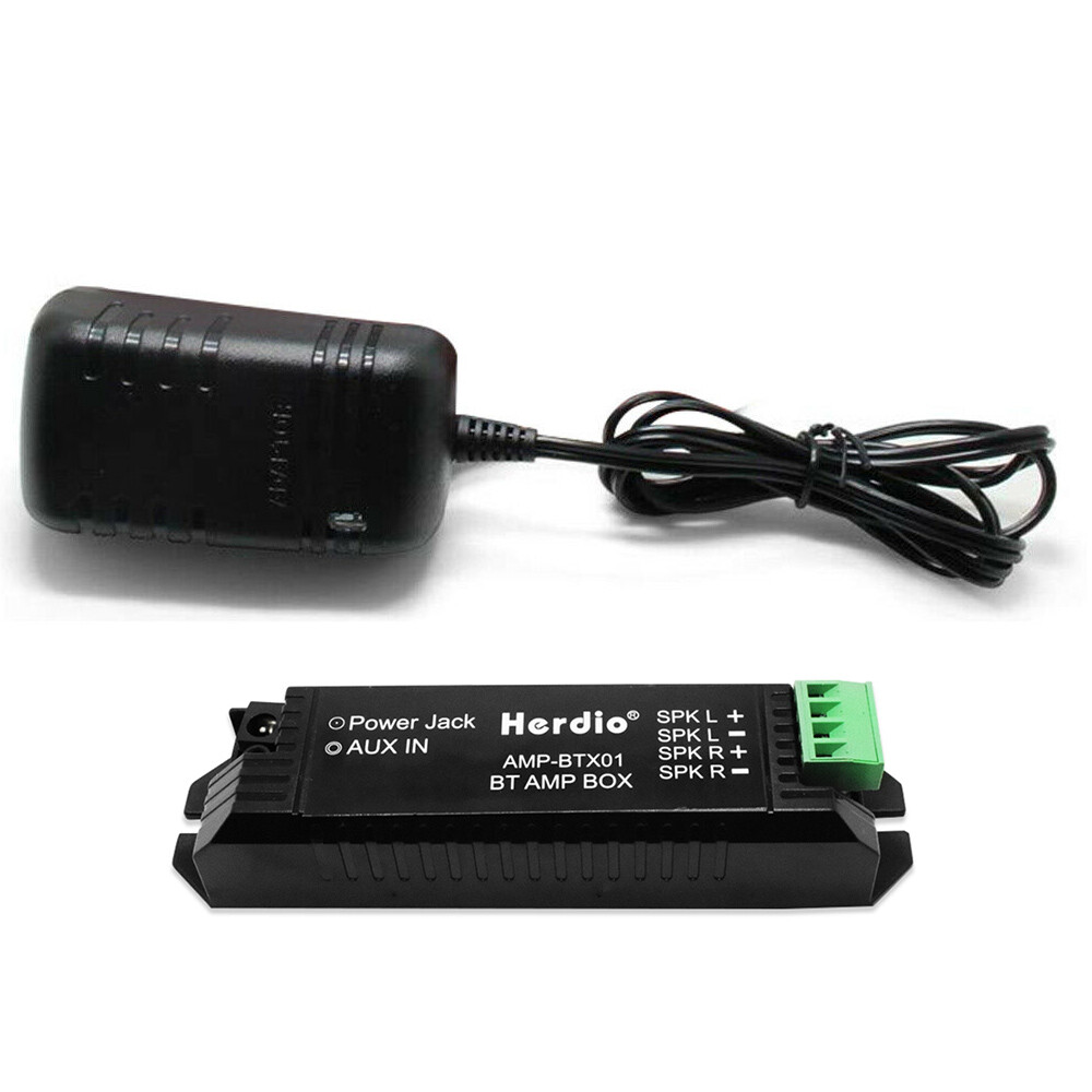 3A US Power Adapter with Bluetooth Amplifier Box for Home Ceiling & Office