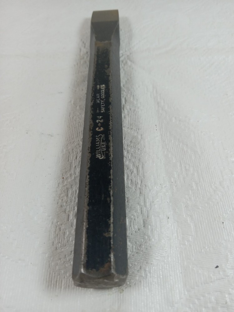 Williams Cold Chisel C-24 USA 3/4" Blade Width 7" Length