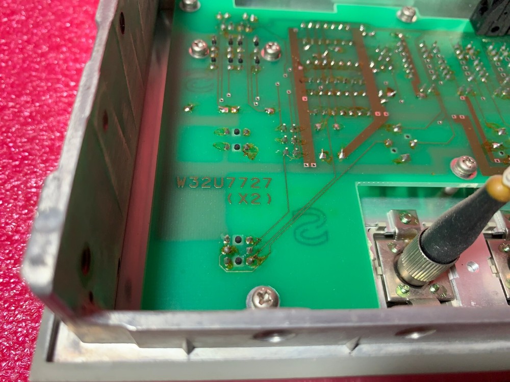 Anritsu PROGRAMMABLE OPTICAL ATTENUTOR MN9611A Panel + board only W32U7727 X2