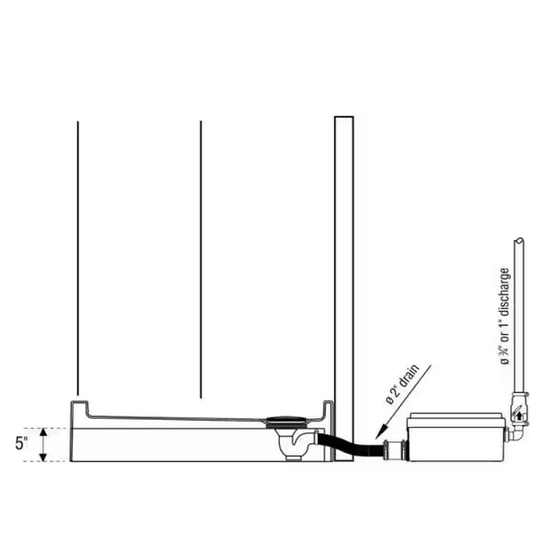 Sanishower .2 HP Pump