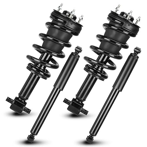 Front and Rear Complete Strut Shock Absorber with Front & Rear Left and Right
