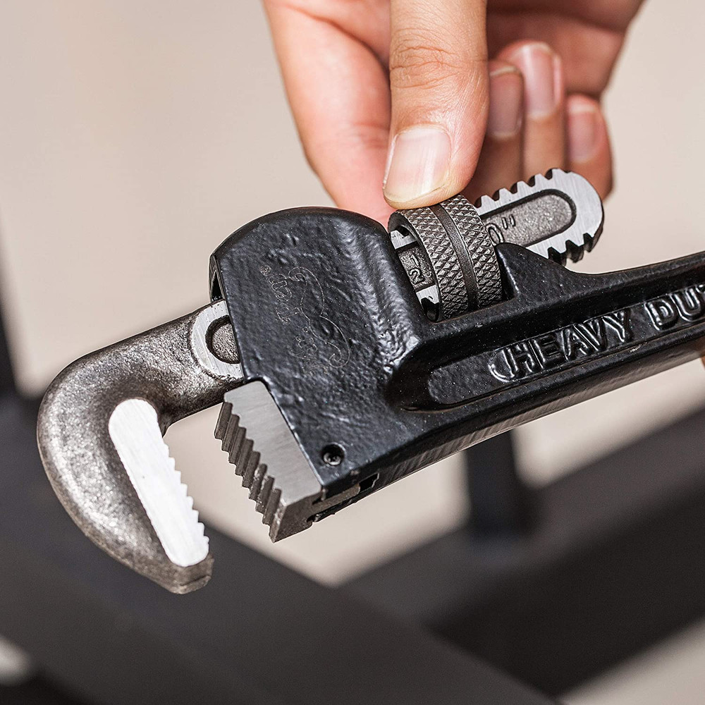 10-Inch Pipe Wrench - Robust and Reliable for Any Pipe Work Task