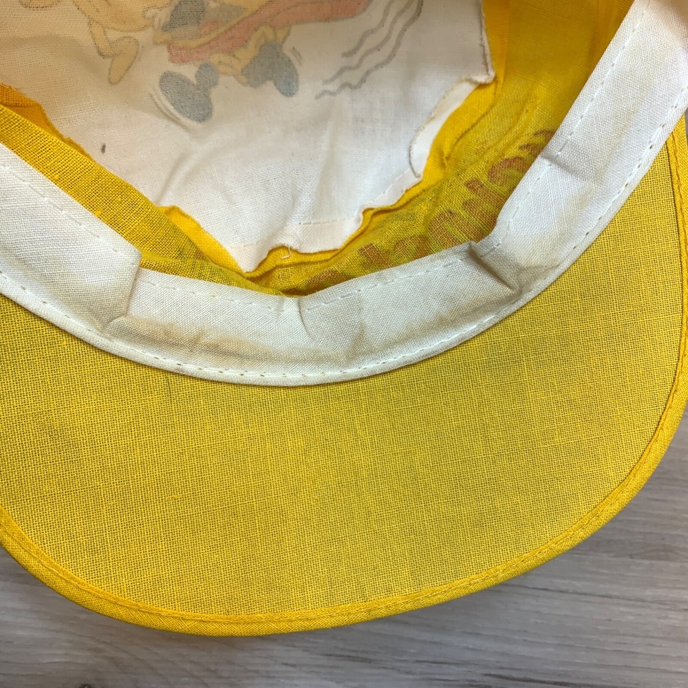1982 Midway - Pac Man Cereal - Painter Hat "Lets Go Ghost Chompin"