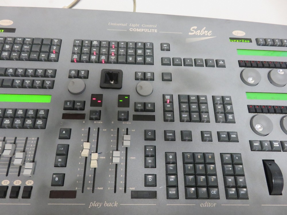 Compulite Sabre Lighting Console Lighting Controller Mixing Console