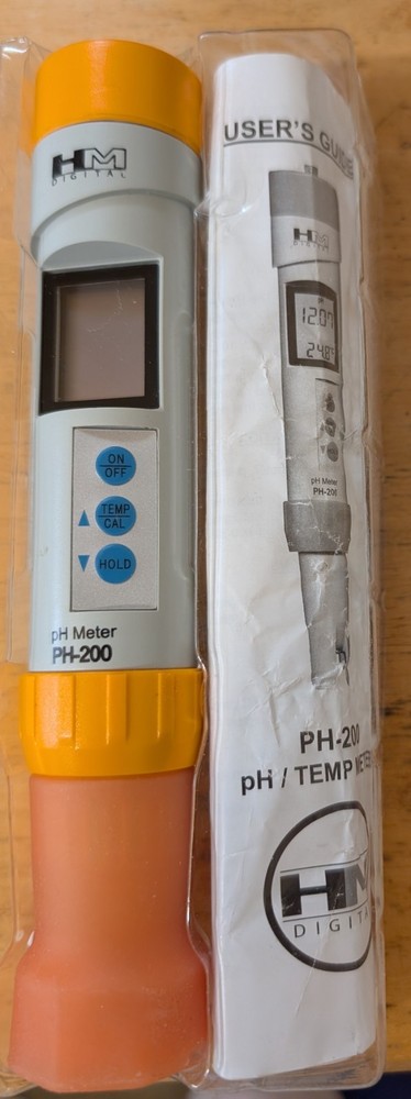HM Digital PH-200 Waterproof Professional Series PH Temperature Meter