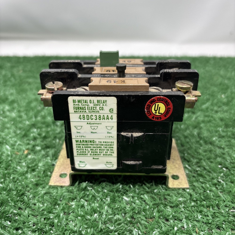 FURNAS 48DC38AA4 RELAY 600V UNMP