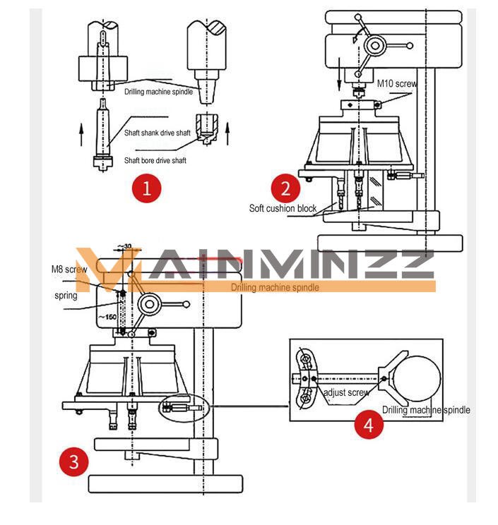 Two-Spindle Boring Machine Multi-spindle Drill Multi-Head Drill Tapping Machine