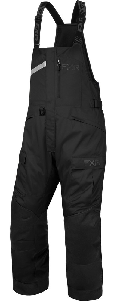 FXR Excursion Mens Snow Bibs Black
