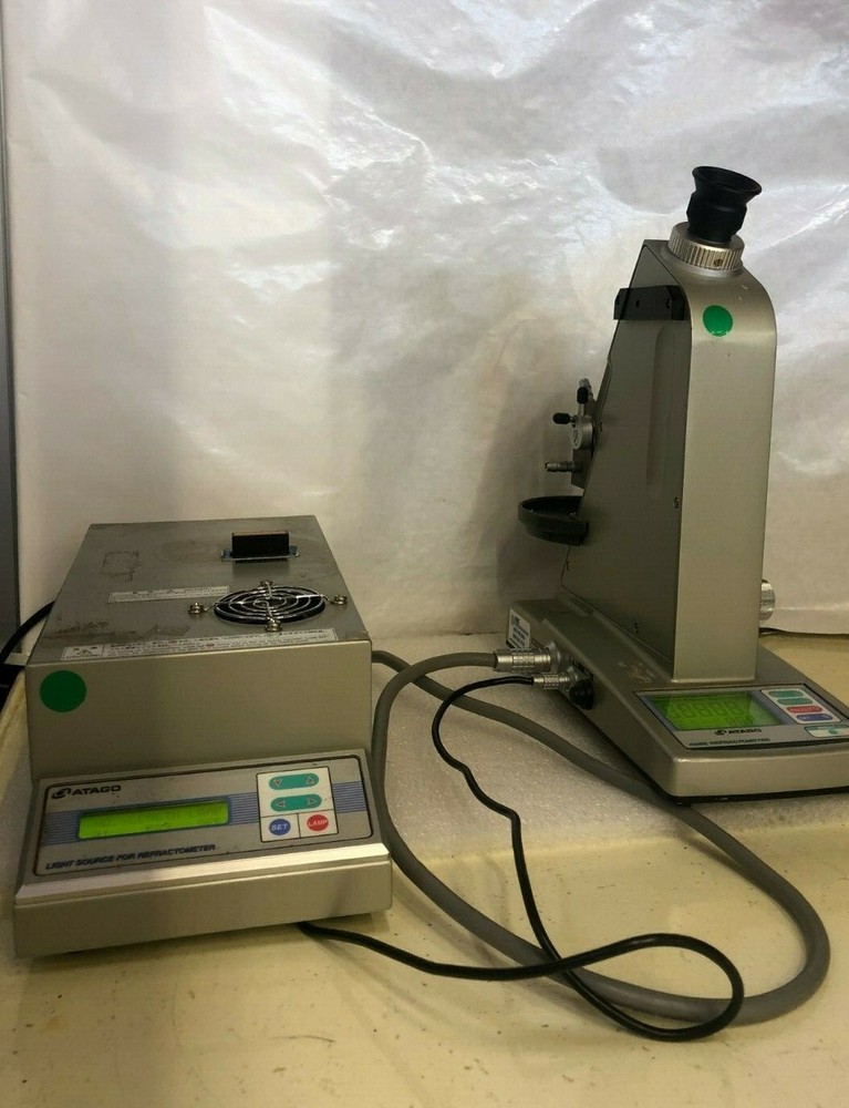 ATAGO DR-M2/1550 ABBE REFRACTOMETER WITH LIGHTSOURCE