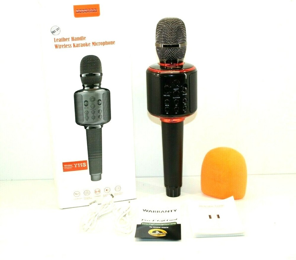 GOODaaa Bluetooth Karaoke Microphone Wireless Microphone 3000mAh Y11S