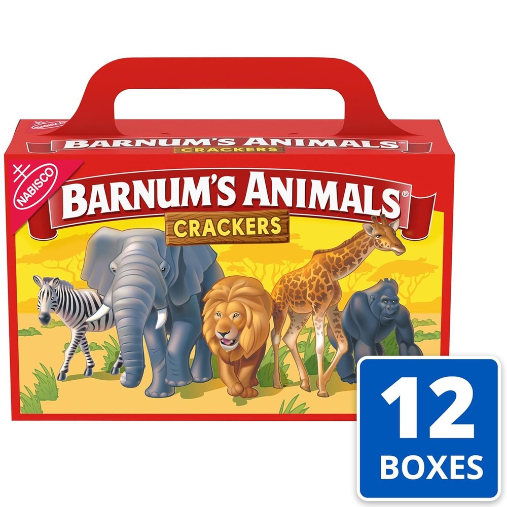 Barnum'S Original Animal Crackers, 12 - 2.13 Oz Boxes