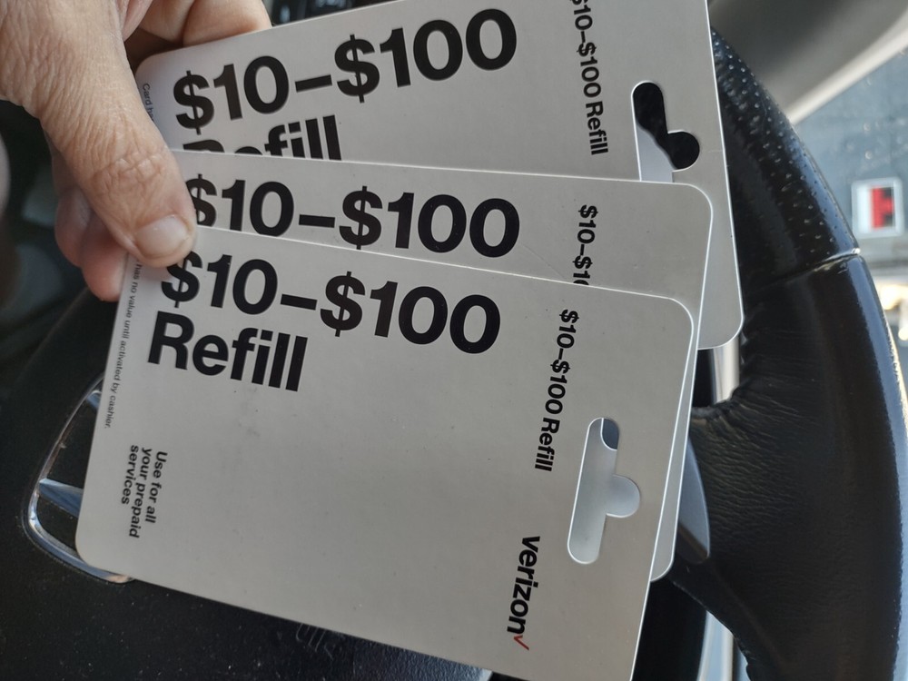 Verizon prepaid phone cards