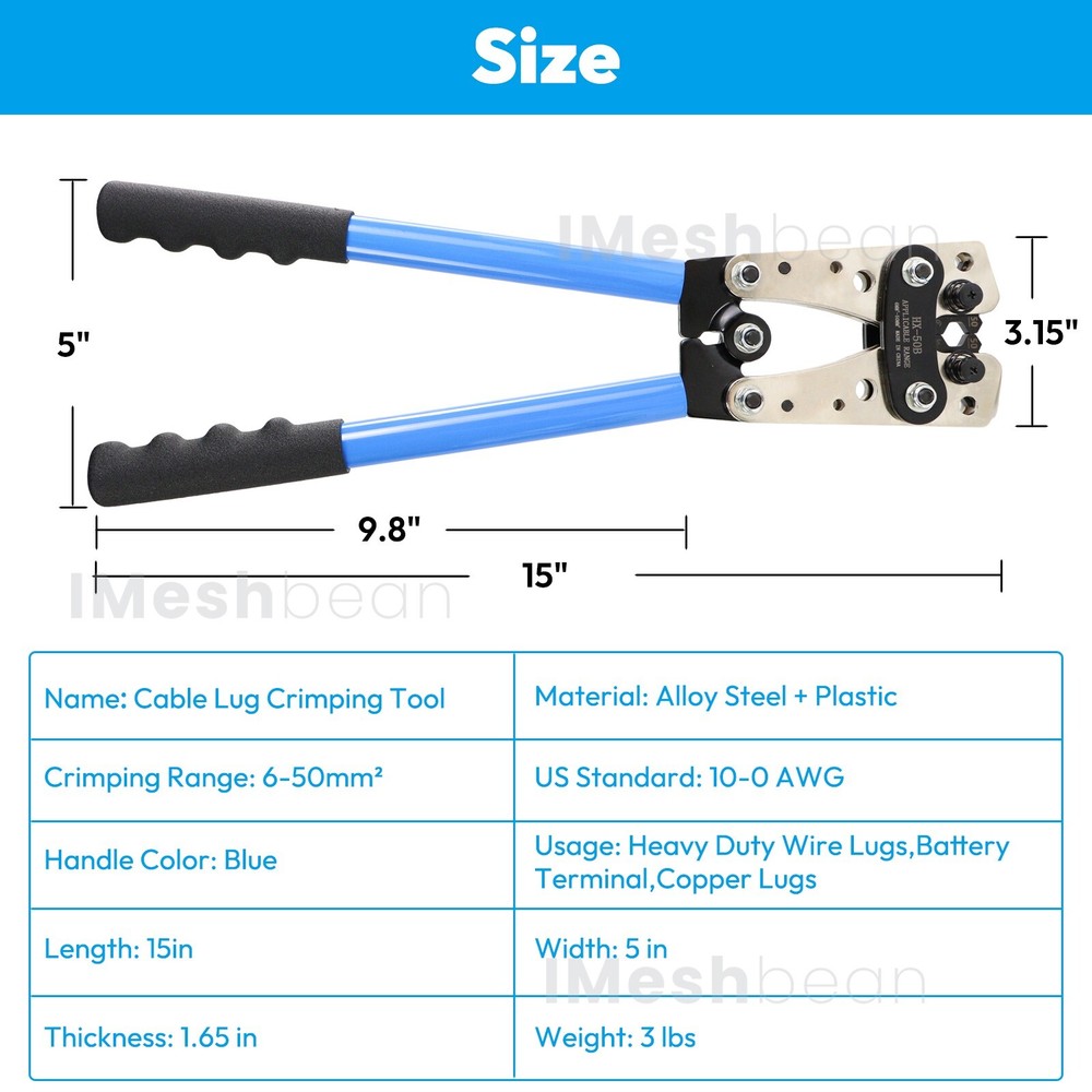 280PCS Car Copper Lug Ring Terminals Cable Electrical Wire Crimp Connectors Kit