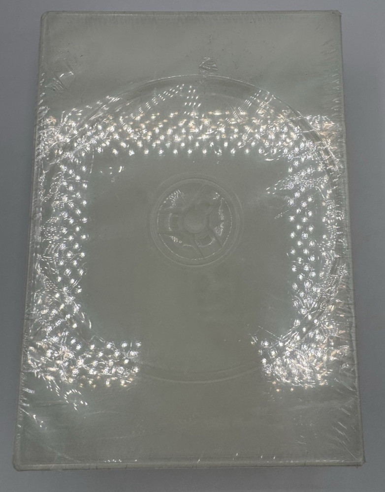 Inland Slim DVD Single Library Case — Clear — 10 Pack — Sealed