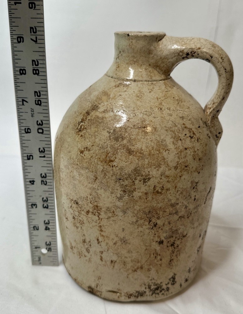 Vintage Stoneware Jug with Handle