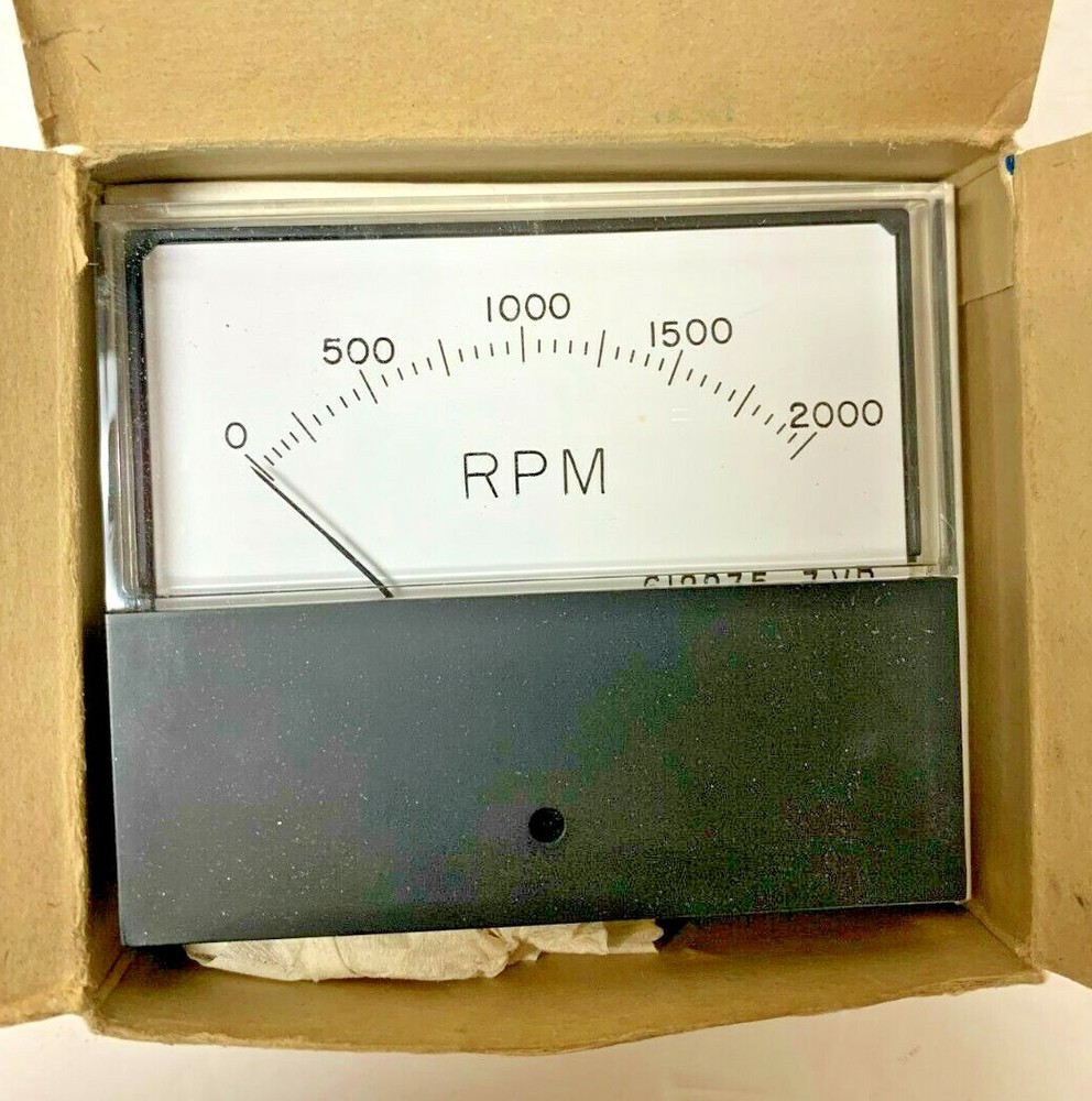 YOKOGAWA PANEL METER 0-2000 RPM