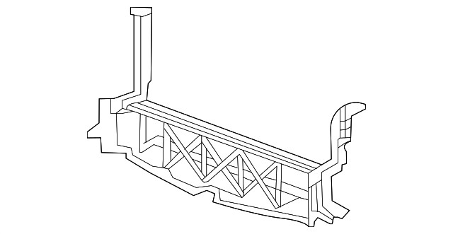 Genuine GM Lower Baffle 60003702