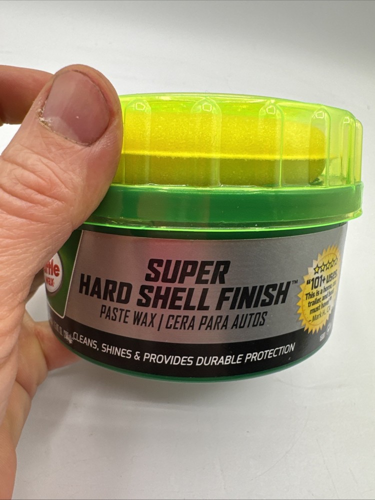 Turtle Wax Super Hard Shell Paste Wax - 9.5 oz.