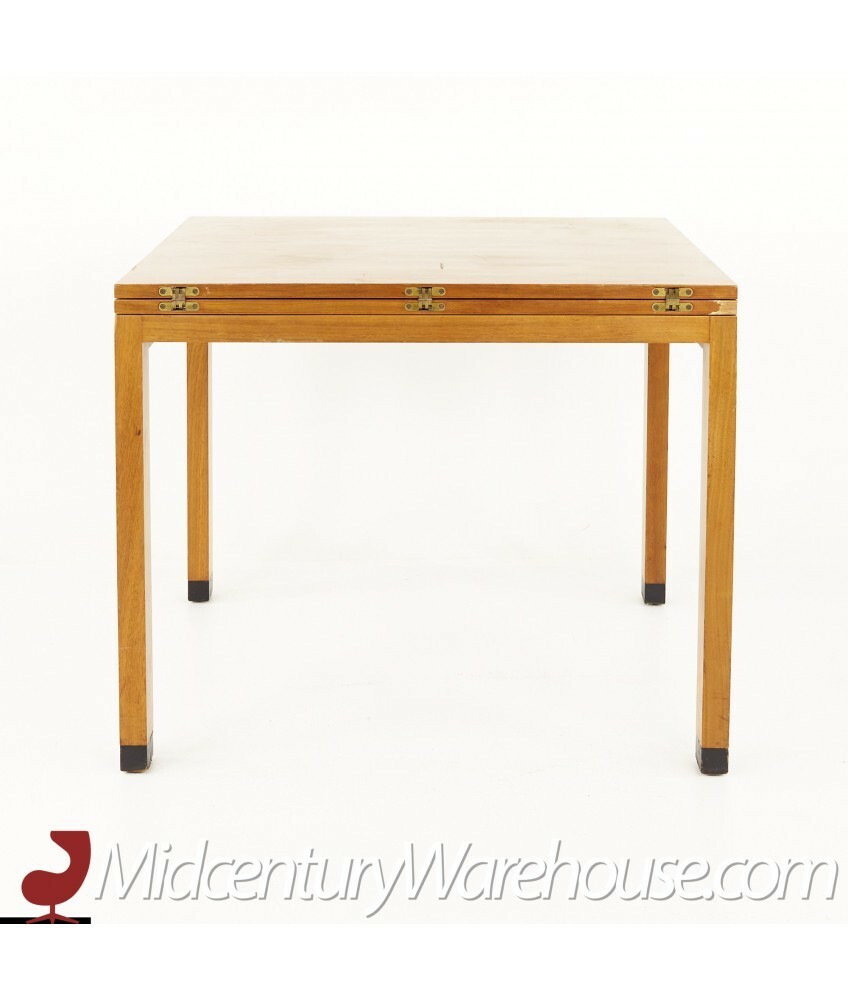 Dunbar Mid Century Flip Top Dining Game Table