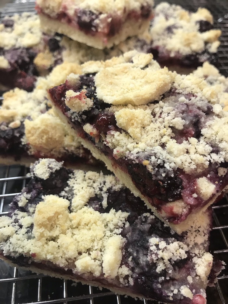 12 Mixed-Berry Crumble-using Organic Mixed Berries