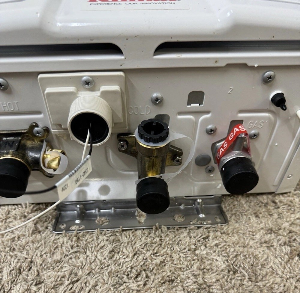 Rinnai V53De Natural Gas Tankless Hot Water Heater, 5.3 GPM O