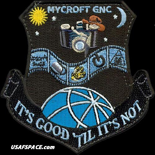 USAF 3RD SPACE EXPERMENTATION SQ - MYCROFT GUIDANCE NAVIGATION & CONTROL - PATCH