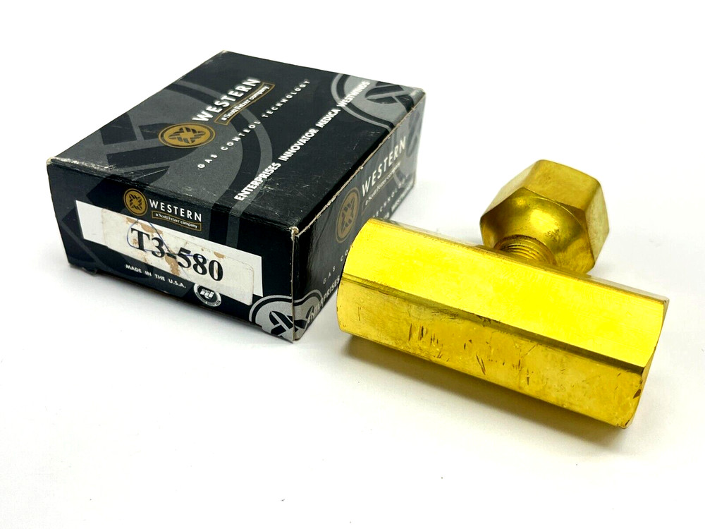 Western T3-580 3-Way TEE Coupler