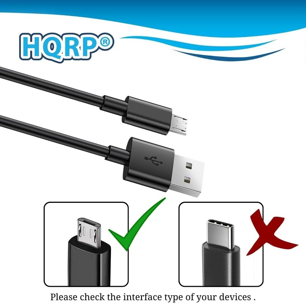 USB to micro USB Cable for Logitech h800 Wireless, FabricSkin Keyboard Folio