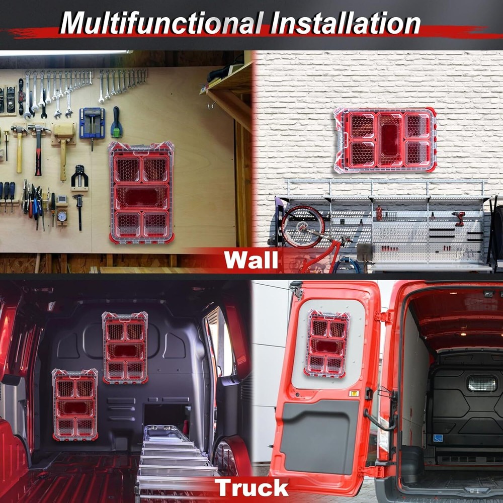 Folding Packout Mount for Milwaukee Packout Toolbox Side Storage