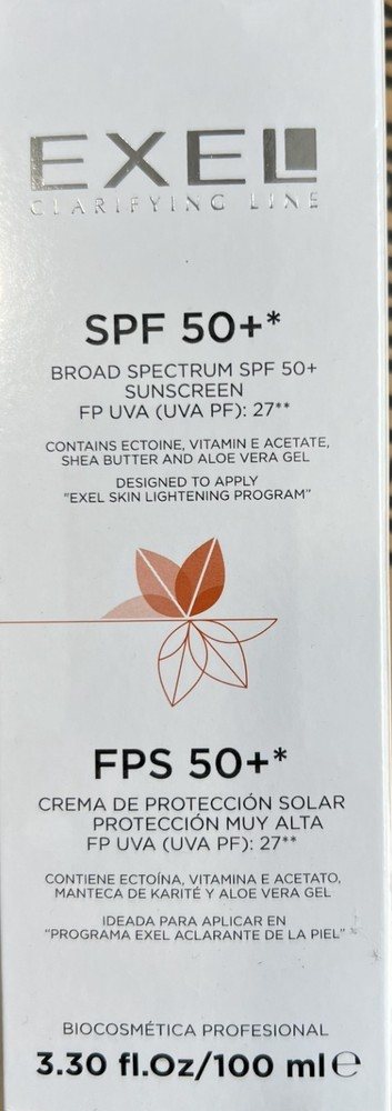 Exel Cream proctector 50 +